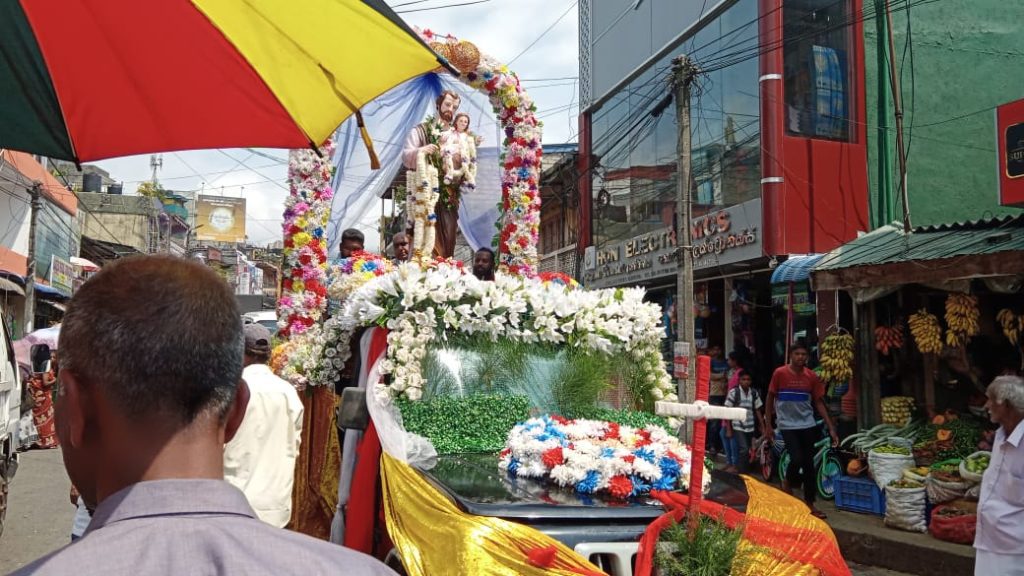 மஸ்கெலியா புனித சென் ஜோசப் தேவாலய வருடாந்த திருவிழா.