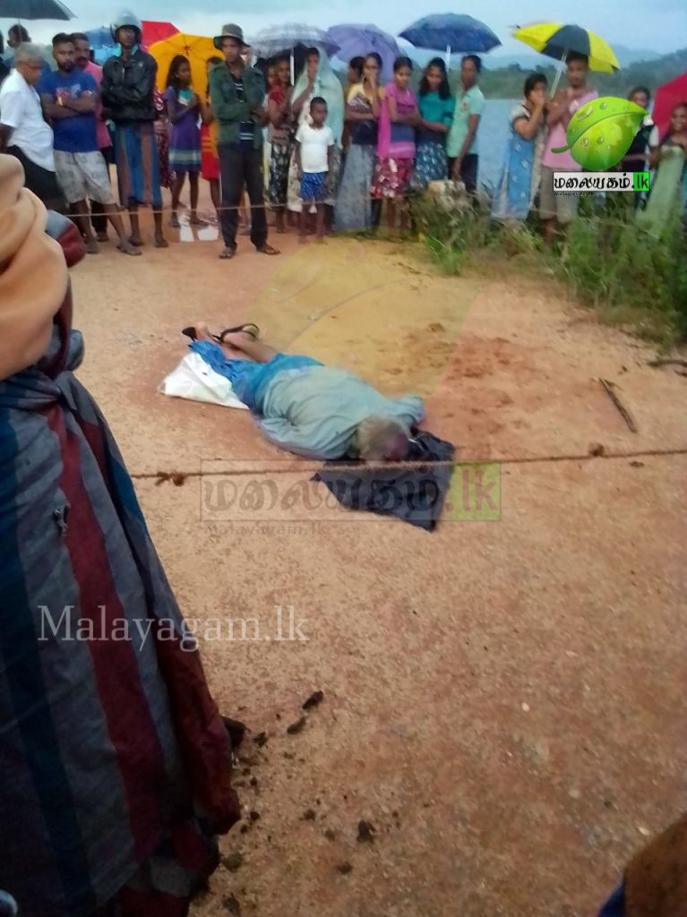 மின்னல் தாக்குதலுக்கு இலக்காகி 55 வயதுடைய நபர் பலி.