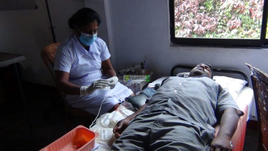 மஸ்கெலியா பொலிஸ் பிரிவில் இரத்த தான நிகழ்வு இன்று.