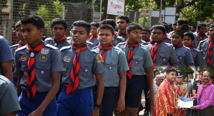 புனித மிக்கேல் தேசிய பாடசாலையின் சாரண மாணவர்களினால் புதிய கின்னஸ் சாதனை