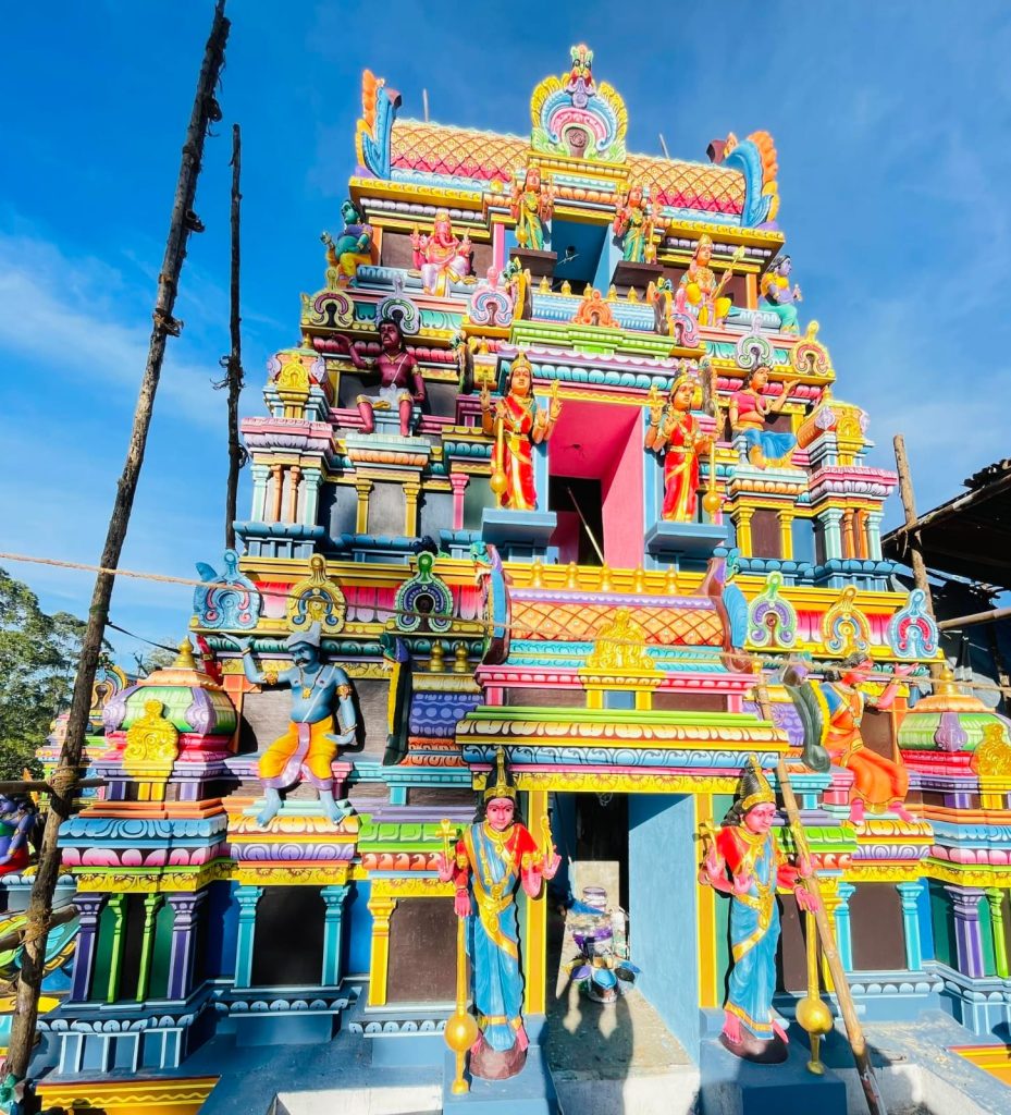 லிந்துலை மெராயா தோட்டம் அருள்மிகு ஸ்ரீ முத்துமாரியம்மன் ஆலய மஹா கும்பாபிஷேகம்.