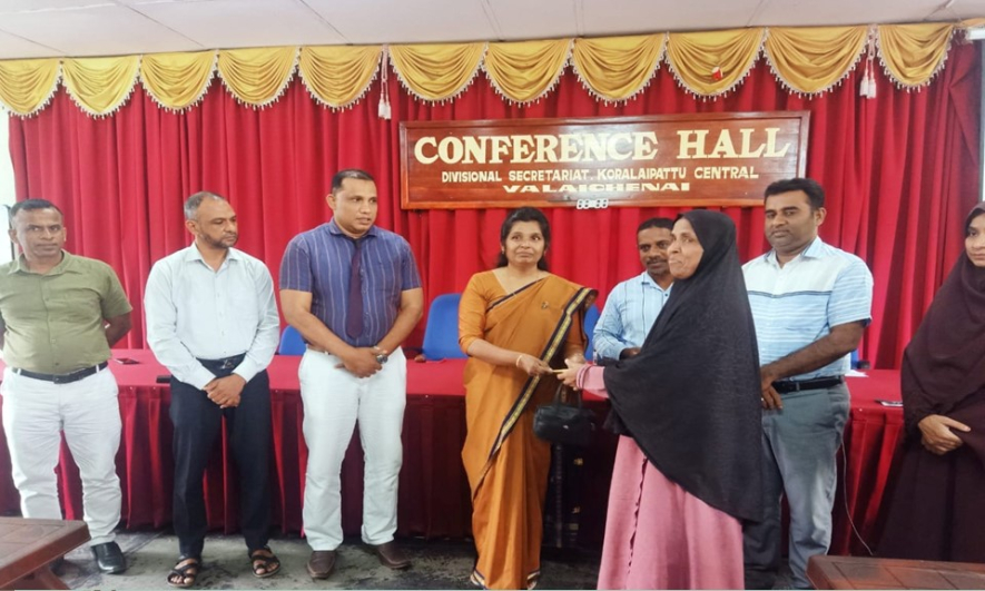 சமூக அபிவிருத்தி திணைக்களத்தினால் வட்டியில்லா கடன் வழங்கி வைப்பு!