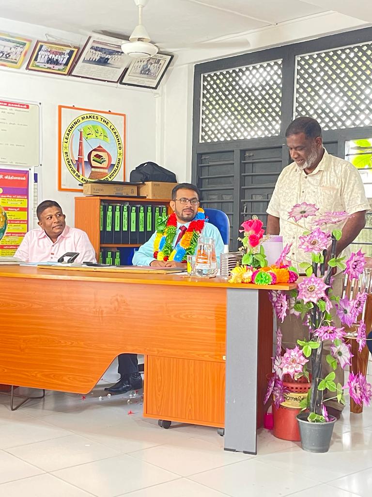 ஏறாவூர் கோட்டத்தில் அதிபர்களாக கடமைப் பொறுப்பேற்றவர்கள் கௌரவிப்பு.