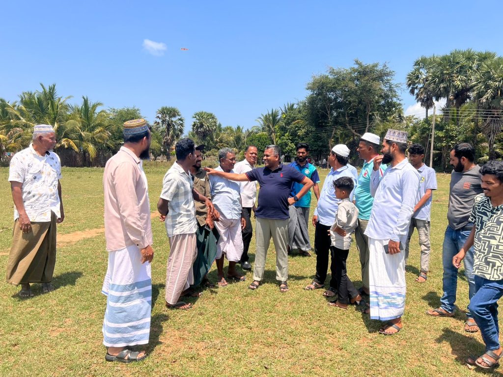 பக்கீரான்வெட்டை பொதுவிளையாட்டு மைதான காணி விவகாரம்; தௌபீக் எம்.பி களத்தில்..!