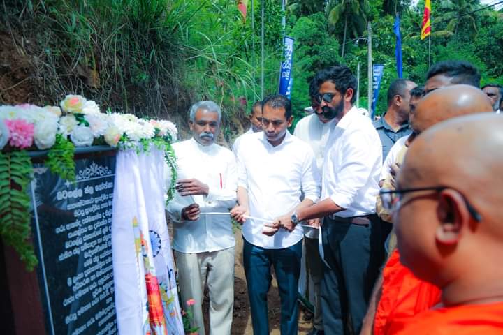 கண்டி-ஹேவாஹெட்ட தலாத்ஒயா பட்டகல கிராம மக்களுக்கு குடி நீர் திட்டம் உத்தியோக பூர்வமாக ஆரம்பம்
