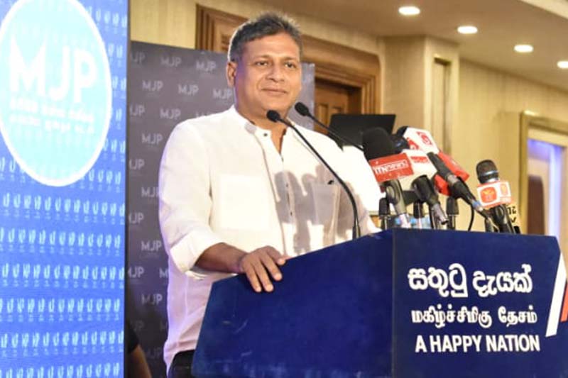 கம்பஹா மாவட்டத்தில் போட்டியிடும் தாயக மக்கள் கட்சியின் தலைவர் திலித் ஜயவீர