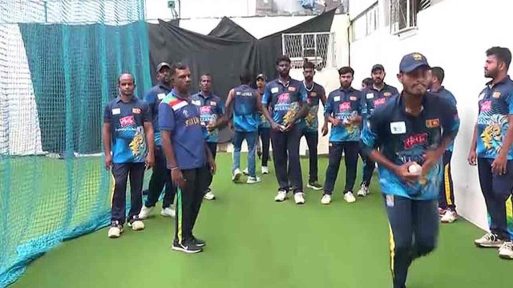 இலங்கை காது கேளாதோர் கிரிக்கெட் அணி இந்திய அணியோடு ஒரு நாள் தொடரில்
