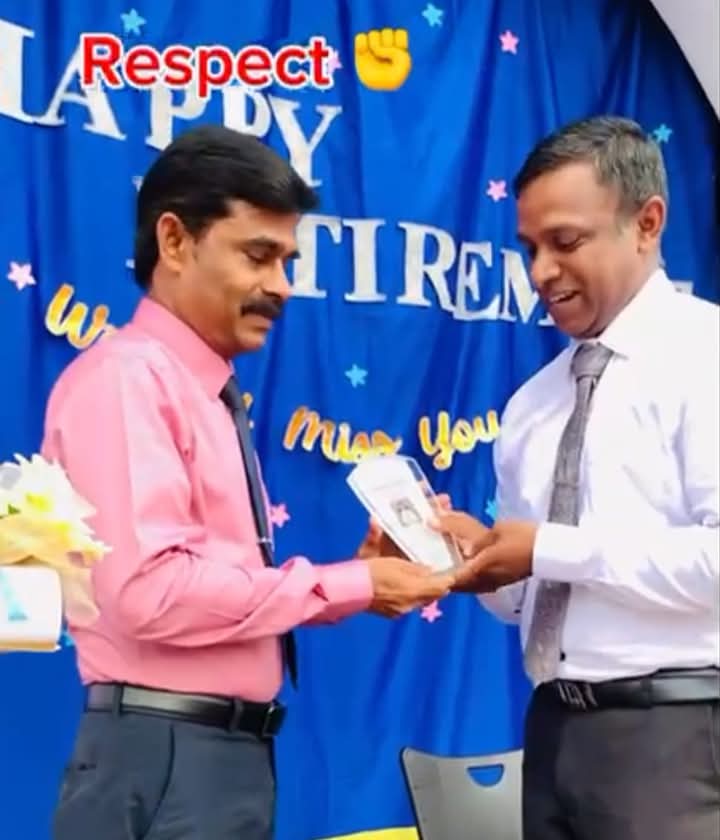 இரத்தினபுரி மாவட்டத்தில் கல்விக்கு உயிர் கொடுத்த ஒரு ஆளுமை ஓய்வு பெற்றது..