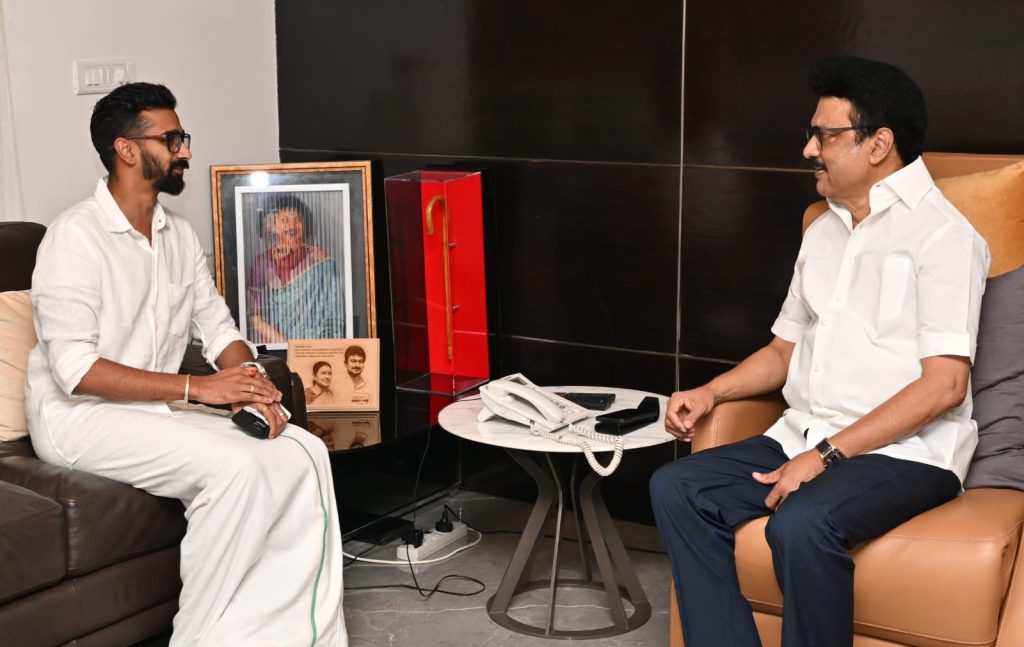 தமிழக முதலமைச்சரை சந்தித்த ஜீவன் தொண்டமான்”