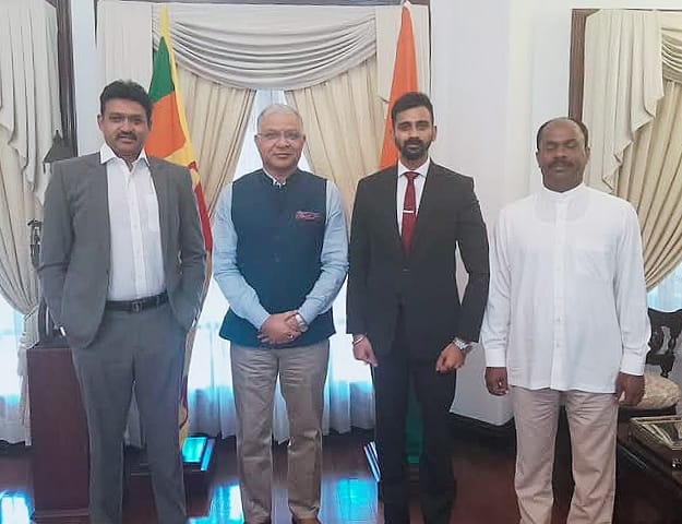 “இலங்கைக்கான இந்திய உயர்ஸ்தானிகர் சந்தோஷ் ஜா அவர்களை சந்தித்த இ.தொ.காவின் முக்கியஸ்தர்கள்.”