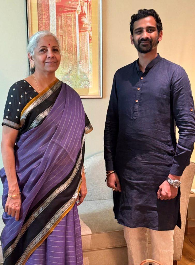 இந்தியா இலங்கைக்கு வழங்கிவரும் உதவிகள் குறித்து இந்திய மத்திய அரசின் நிதி அமைச்சருடன் – ஜீவன் தொண்டமான் கலந்துரையாடல்
