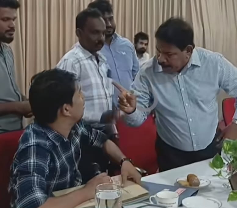 கிளிநொச்சி அபிவிருத்திக் குழுக் கூட்டத்தில் பெரும் பரபரப்பு: அர்ச்சுனா எம்.பி பொலிஸ் பாதுகாப்புடன் வெளியேற்றம்