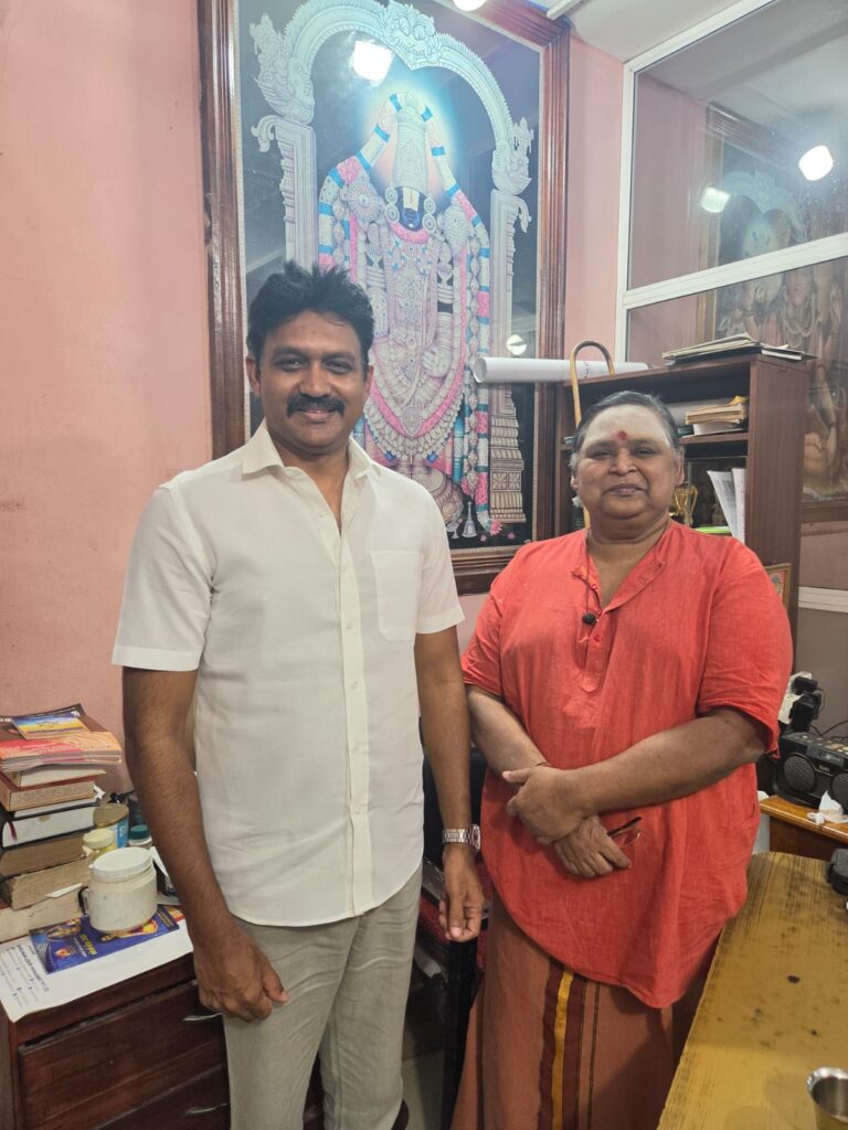 கம்பவாரி ஜெயராஜை சந்தித்த செந்தில் தொண்டமான்!