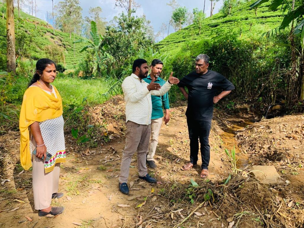 தலவாக்கலை ட்ரூப் ஆறு அகலப்படுத்தும் பணி ஆரம்பம்: மத்திய மாகாண சபை நிதி ஒதுக்கீடு