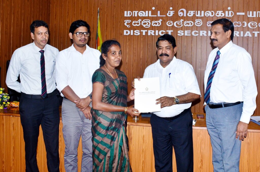 வீடற்ற மக்களின் வாழ்வில் மறுமலர்ச்சியை ஏற்படுத்துவதே அரசாங்கத்தின் இலக்கு – அமைச்சர் இராமலிங்கம் சந்திரசேகர்*