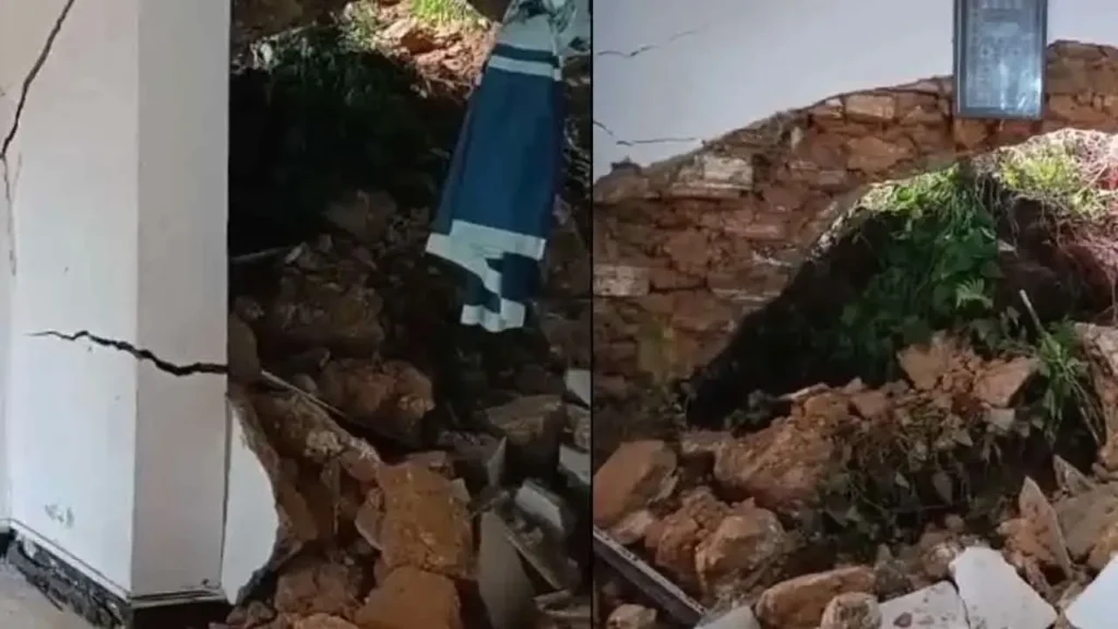 ஹப்புத்தளையில் பெய்துவரும் கடும் மழை: மண்மேடு சரிந்து வீடுகள் சேதம்; போக்குவரத்து பாதிப்பு